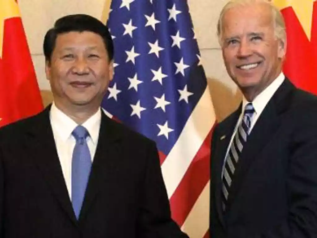 Biden meets with China's Xi Jinping