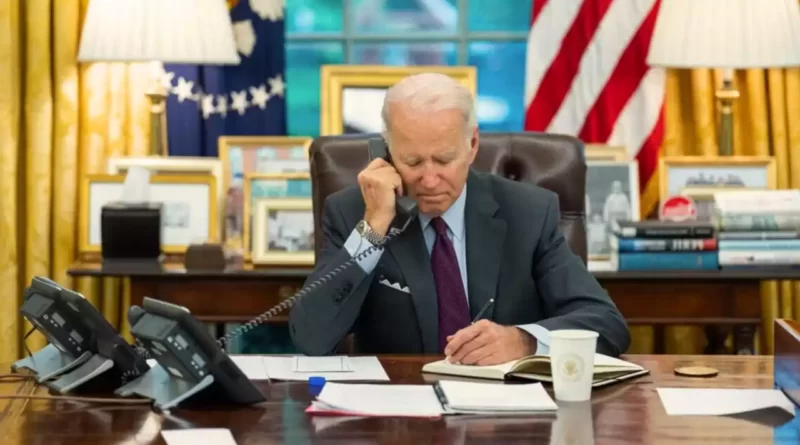 Biden calls